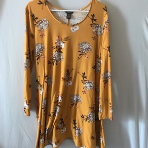 Floral Long Sleeve Dress